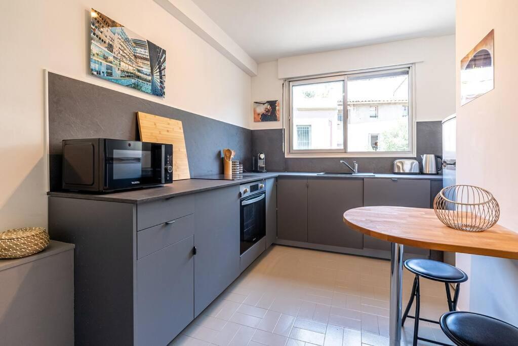 Le Meyrueis, T3, Clim, Terrasse, Centre Ville Montpellier Eksteriør bilde